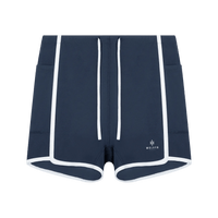 Wolvyn Apparel Women's High Rise Color Block Yoga Shorts - Wolvyn Apparel