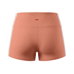 Wolvyn Apparel Women’s High-Waist Color Block Yoga Shorts - Wolvyn Apparel