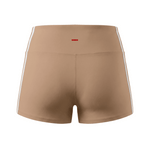 Wolvyn Apparel Women’s High-Waist Color Block Yoga Shorts - Wolvyn Apparel