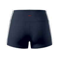 Wolvyn Apparel Women’s High-Waist Color Block Yoga Shorts - Wolvyn Apparel