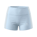Wolvyn Apparel Women’s High-Waist Color Block Yoga Shorts - Wolvyn Apparel