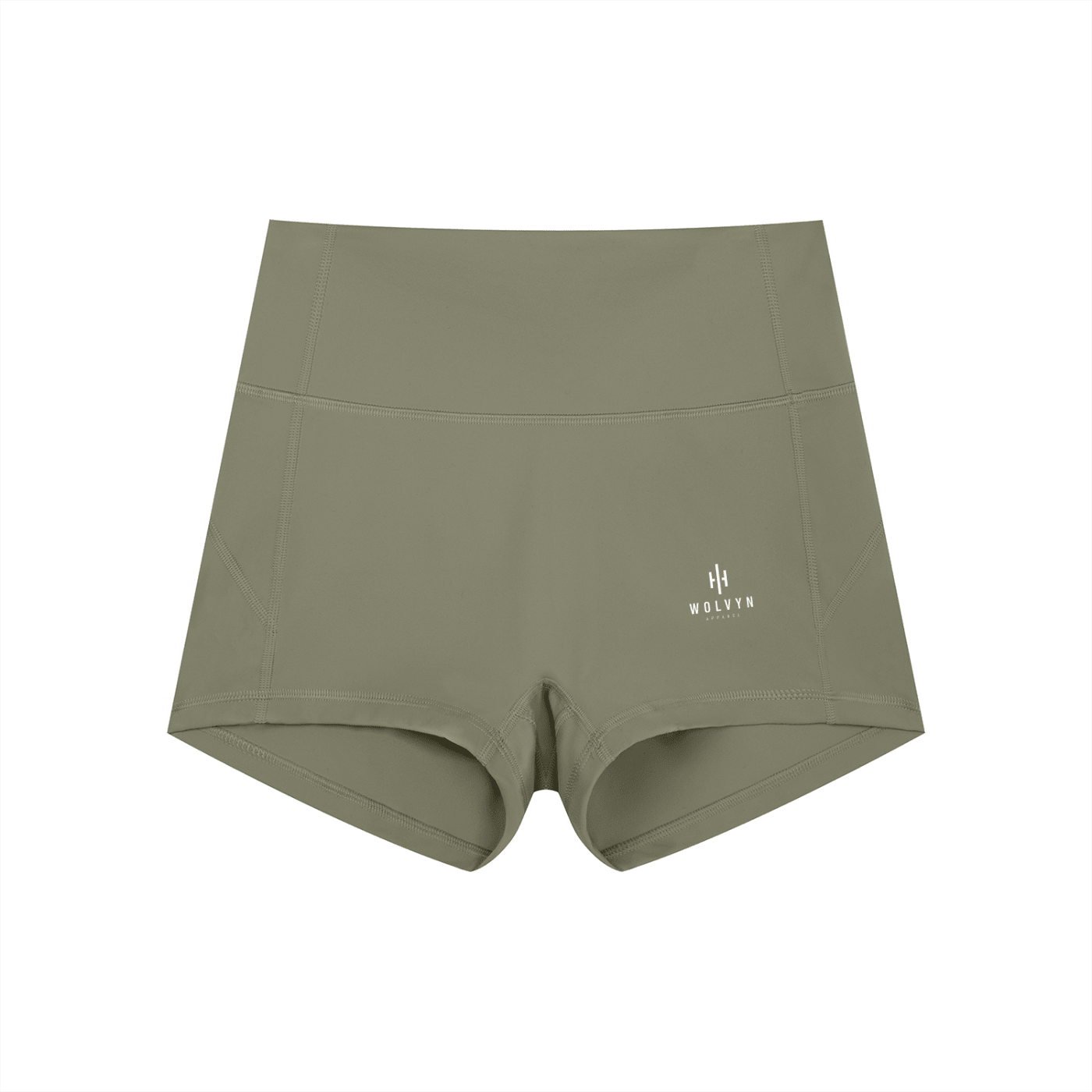 Wolvyn Apparel Women’s High-Waist Yoga Shorts - Wolvyn Apparel