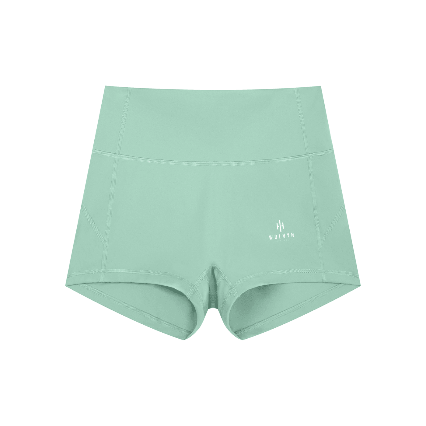Wolvyn Apparel Women’s High-Waist Yoga Shorts - Wolvyn Apparel
