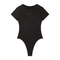 Wolvyn Apparel Women's Mineral Wash Crewneck Bodysuit - Wolvyn Apparel