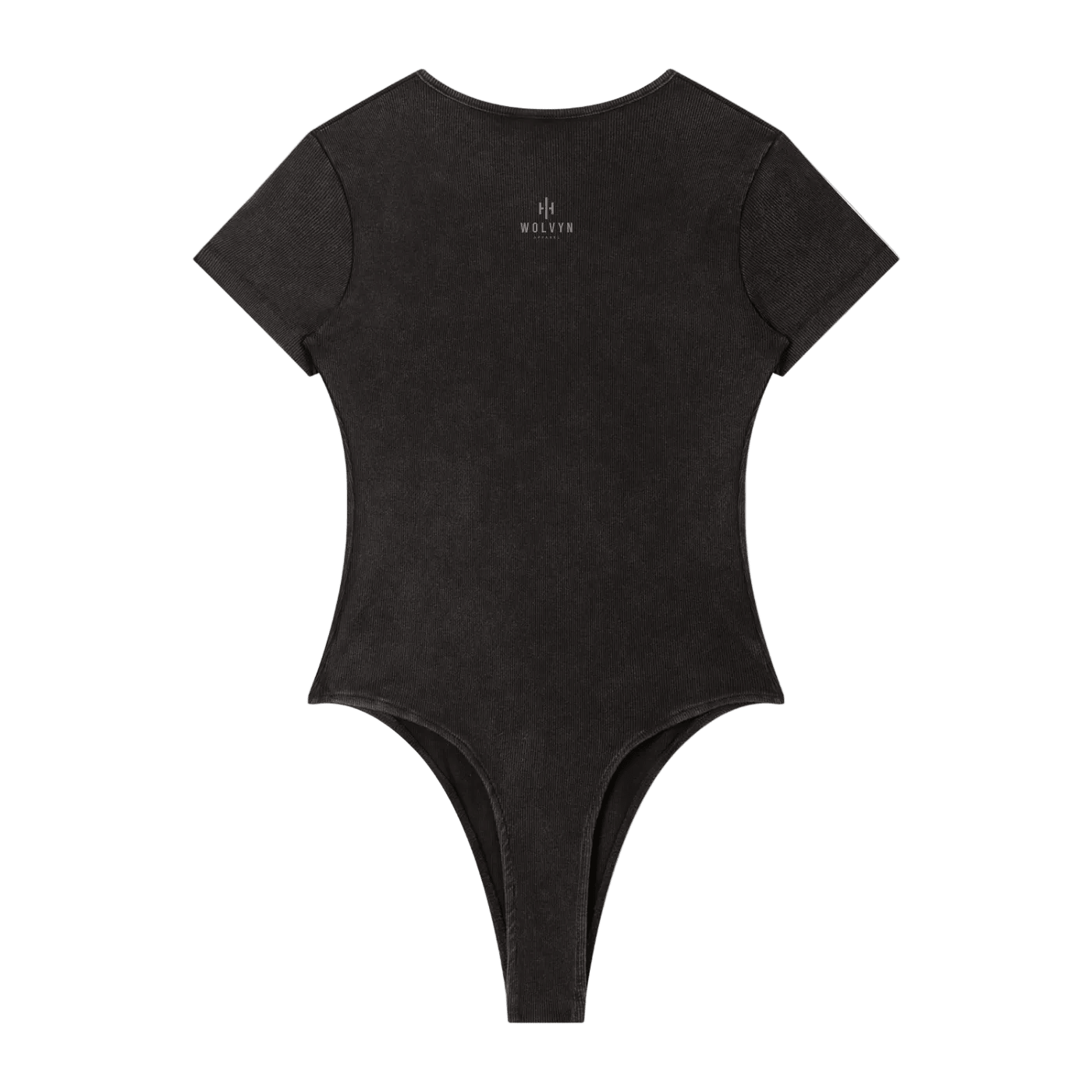 Wolvyn Apparel Women's Mineral Wash Crewneck Bodysuit - Wolvyn Apparel