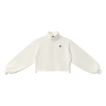 Wolvyn Apparel Women’s Mock-Neck Quarter-Zip Sweatshirt - Wolvyn Apparel