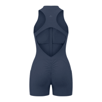 Wolvyn Apparel Women’s Quarter-Zip Yoga Romper - Wolvyn Apparel