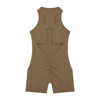 Wolvyn Apparel Women’s Quarter-Zip Yoga Romper - Wolvyn Apparel