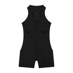 Wolvyn Apparel Women’s Quarter-Zip Yoga Romper - Wolvyn Apparel