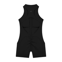 Wolvyn Apparel Women’s Quarter-Zip Yoga Romper - Wolvyn Apparel