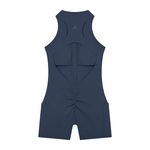 Wolvyn Apparel Women’s Quarter-Zip Yoga Romper - Wolvyn Apparel
