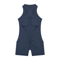 Wolvyn Apparel Women’s Quarter-Zip Yoga Romper - Wolvyn Apparel