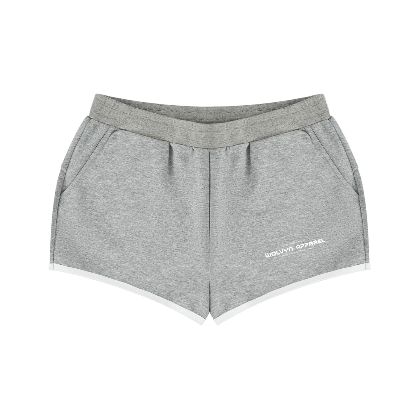 Wolvyn Apparel Women's Retro Contrast Binding Shorts - Wolvyn Apparel