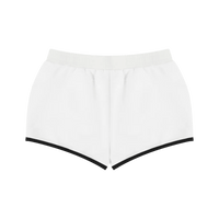 Wolvyn Apparel Women's Retro Contrast Binding Shorts - Wolvyn Apparel