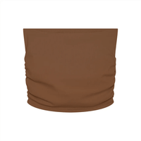 Wolvyn Apparel Women’s Ruched Cropped Yoga Tube Top - Wolvyn Apparel