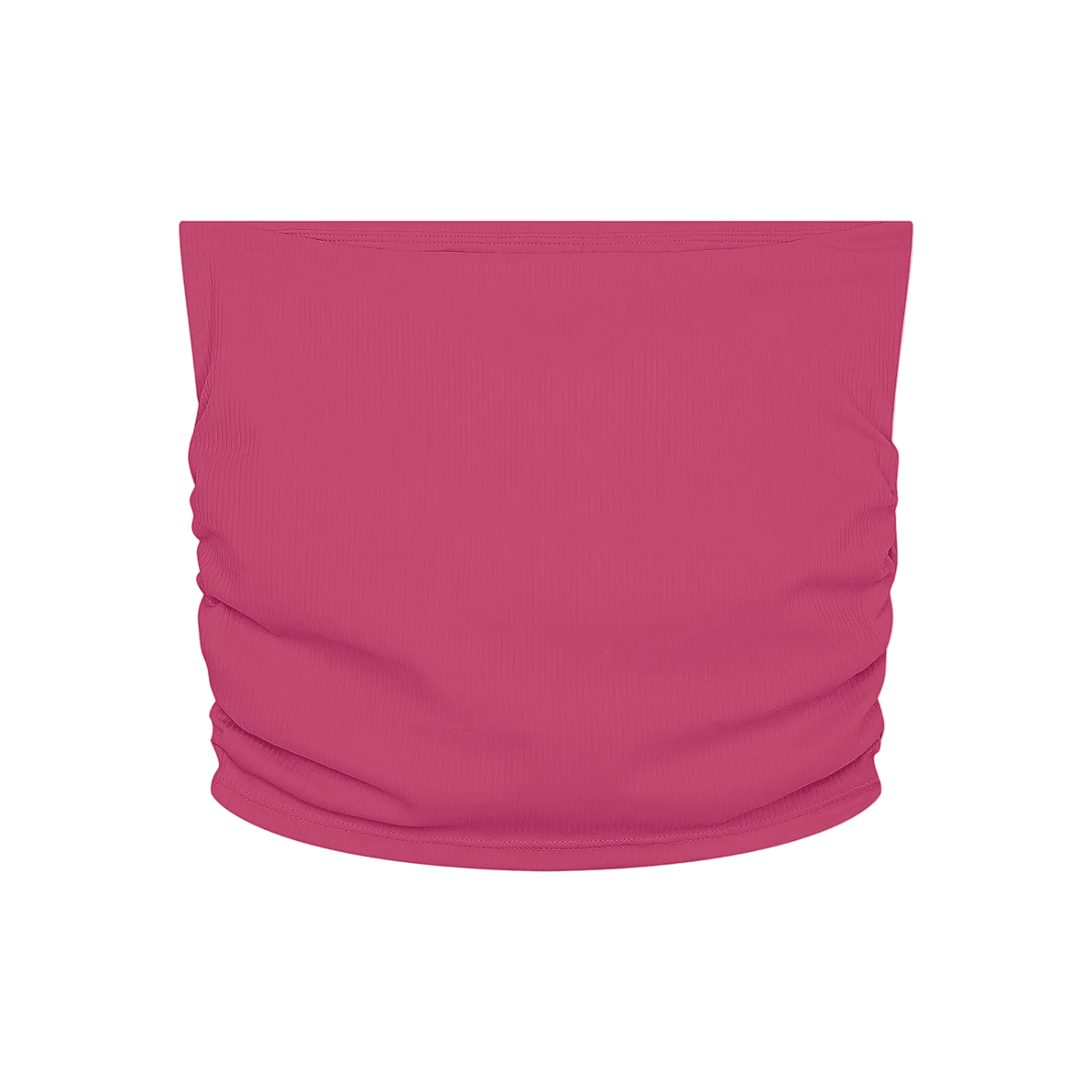 Wolvyn Apparel Women’s Ruched Cropped Yoga Tube Top - Wolvyn Apparel