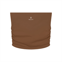 Wolvyn Apparel Women’s Ruched Cropped Yoga Tube Top - Wolvyn Apparel