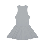 Wolvyn Apparel Women’s Ruched Sleeveless Full-Zip Dress - Wolvyn Apparel