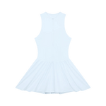 Wolvyn Apparel Women’s Ruched Sleeveless Full-Zip Dress - Wolvyn Apparel