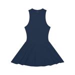 Wolvyn Apparel Women’s Ruched Sleeveless Full-Zip Dress - Wolvyn Apparel