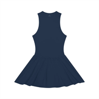 Wolvyn Apparel Women’s Ruched Sleeveless Full-Zip Dress - Wolvyn Apparel