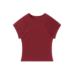 Wolvyn Apparel Women’s Slim Fit Paneling T-Shirt - Wolvyn Apparel