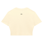Wolvyn Apparel Women's Slim Ribbed Crop T-Shirt - Wolvyn Apparel