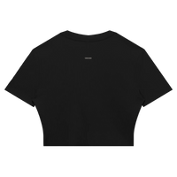 Wolvyn Apparel Women's Slim Ribbed Crop T-Shirt - Wolvyn Apparel