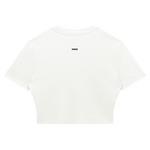 Wolvyn Apparel Women's Slim Ribbed Crop T-Shirt - Wolvyn Apparel