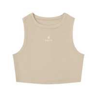 Wolvyn Apparel Women's Tight Crewneck Crop Tank Top - Wolvyn Apparel