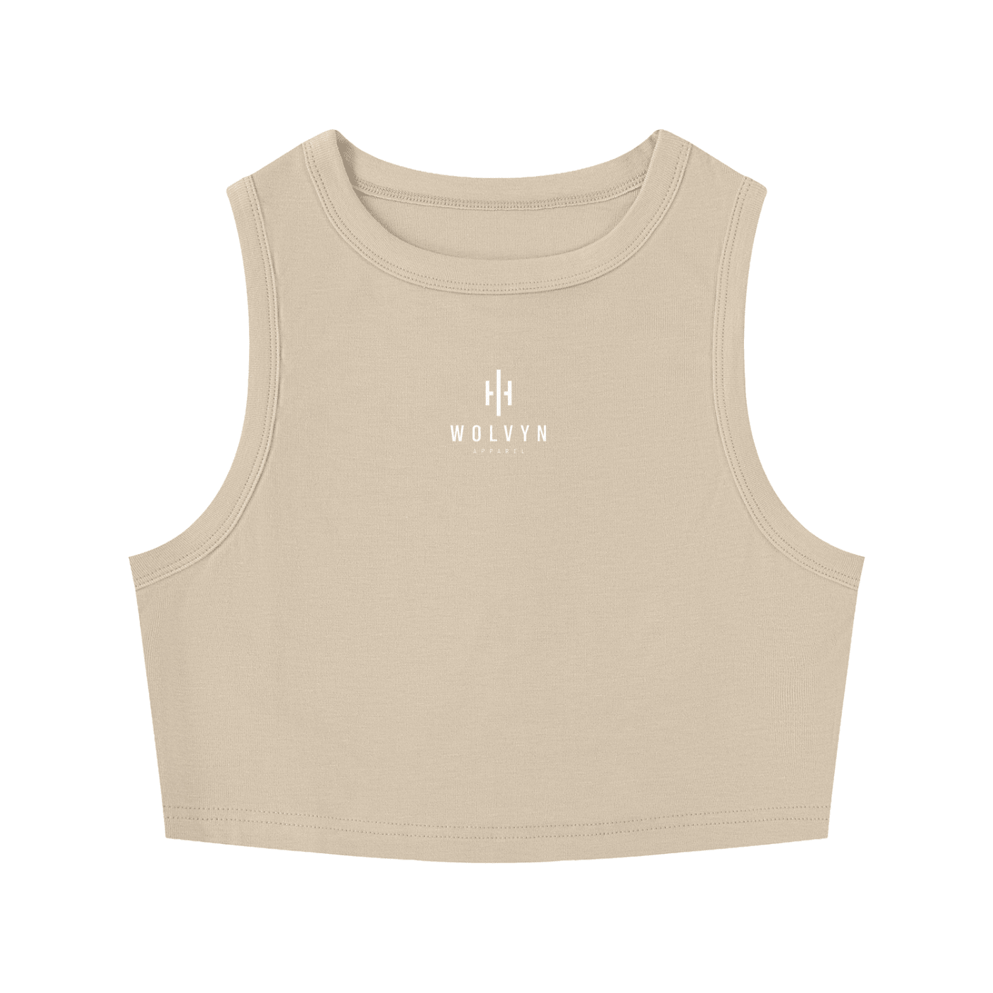 Wolvyn Apparel Women's Tight Crewneck Crop Tank Top - Wolvyn Apparel