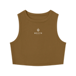 Wolvyn Apparel Women's Tight Crewneck Crop Tank Top - Wolvyn Apparel