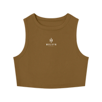Wolvyn Apparel Women's Tight Crewneck Crop Tank Top - Wolvyn Apparel