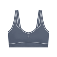 Wolvyn Apparel Women’s Topstitching Yoga Sports Bra - Wolvyn Apparel