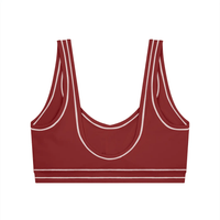 Wolvyn Apparel Women’s Topstitching Yoga Sports Bra - Wolvyn Apparel
