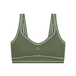Wolvyn Apparel Women’s Topstitching Yoga Sports Bra - Wolvyn Apparel