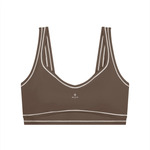 Wolvyn Apparel Women’s Topstitching Yoga Sports Bra - Wolvyn Apparel