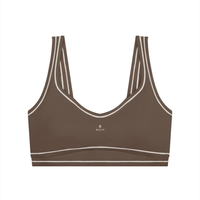 Wolvyn Apparel Women’s Topstitching Yoga Sports Bra - Wolvyn Apparel