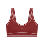 Wolvyn Apparel Women’s Topstitching Yoga Sports Bra - Wolvyn Apparel