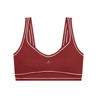 Wolvyn Apparel Women’s Topstitching Yoga Sports Bra - Wolvyn Apparel