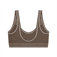 Wolvyn Apparel Women’s Topstitching Yoga Sports Bra - Wolvyn Apparel
