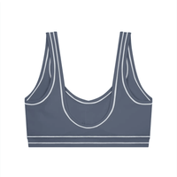 Wolvyn Apparel Women’s Topstitching Yoga Sports Bra - Wolvyn Apparel