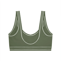 Wolvyn Apparel Women’s Topstitching Yoga Sports Bra - Wolvyn Apparel