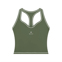 Wolvyn Apparel Women’s Topstitching Yoga Tank Top - Wolvyn Apparel