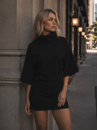 Wolvyn Apparel Women’s Turtleneck Batwing T-Shirt - Wolvyn Apparel
