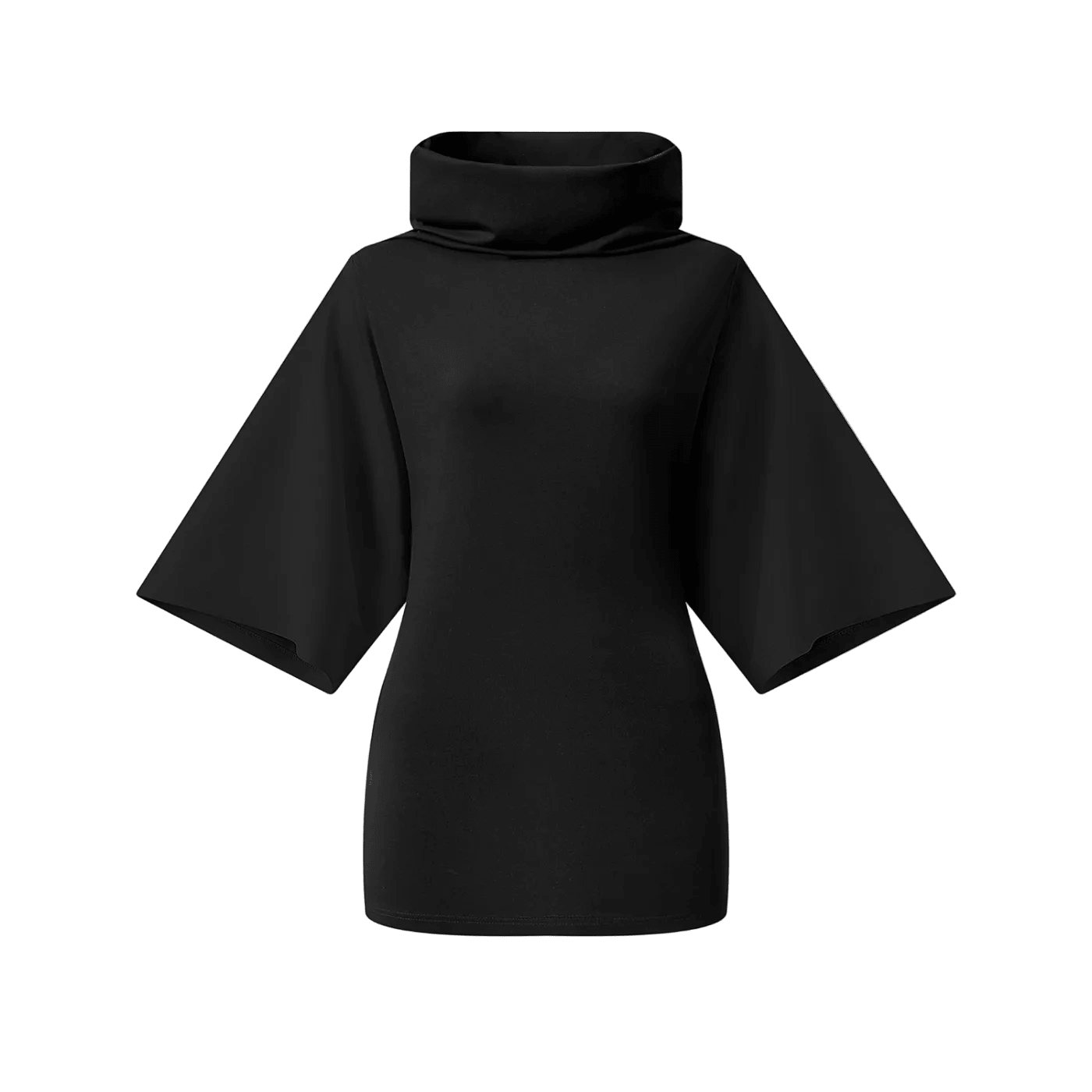 Wolvyn Apparel Women’s Turtleneck Batwing T-Shirt - Wolvyn Apparel