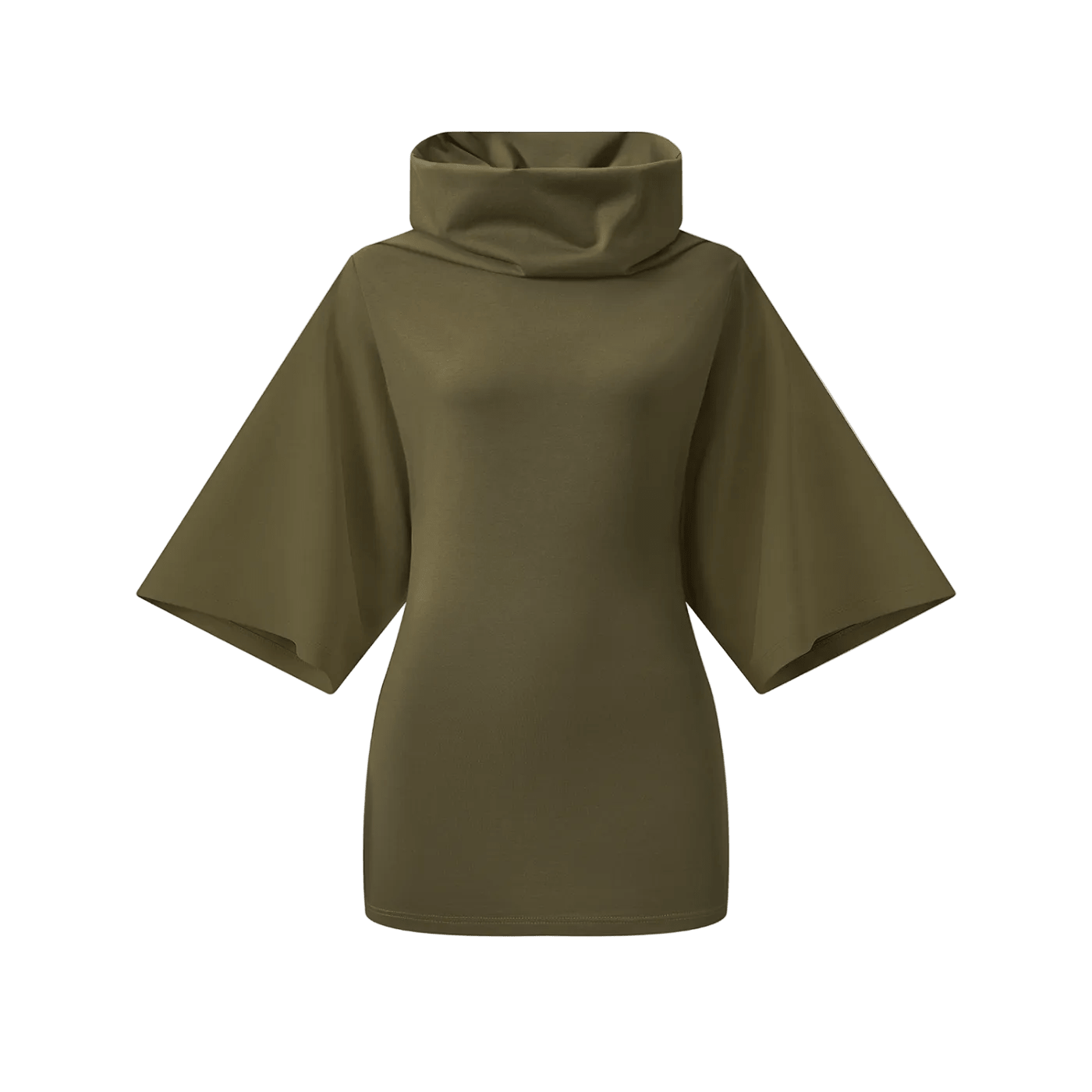 Wolvyn Apparel Women’s Turtleneck Batwing T-Shirt - Wolvyn Apparel