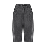 Wolvyn Apparel Women's Vintage Wash Barrel Leg Jeans - Wolvyn Apparel