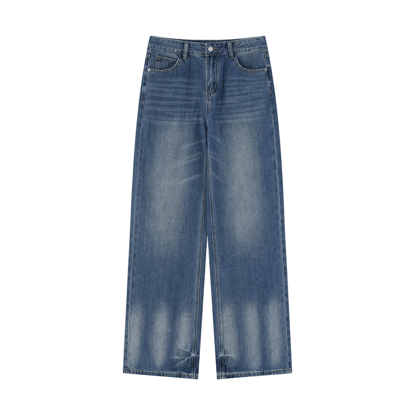 Wolvyn Apparel Women’s Vintage Wash Wide Leg Jeans - Wolvyn Apparel