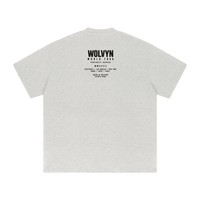 Wolvyn Apparel ‘World Tour 1’ Heavyweight Drop Shoulder T-Shirt - Wolvyn Apparel